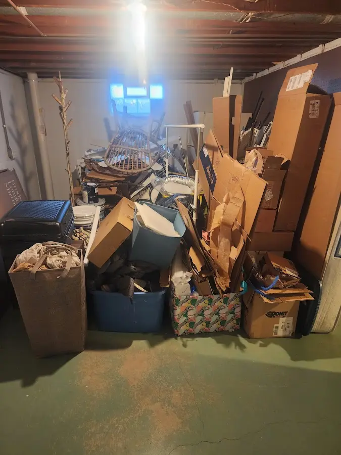 Roll-off dumpster container at job site for 2 Yard Dumpster Rental in Rancho Santa Margarita